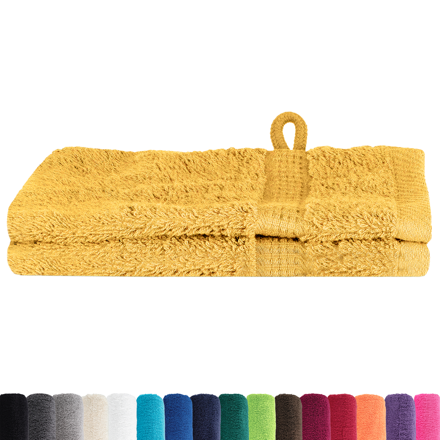 Waskruisjes 2 pcs Goud 15 x 21 cm Katoen