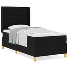 Boxspringbed met matras 80x200 cm zwart