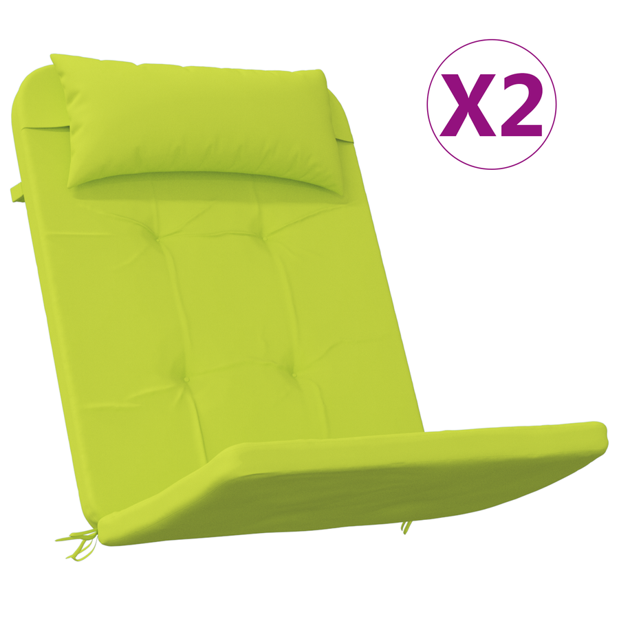 Felle Groene Stoelkussens Felle groene Polyester Middelgroot