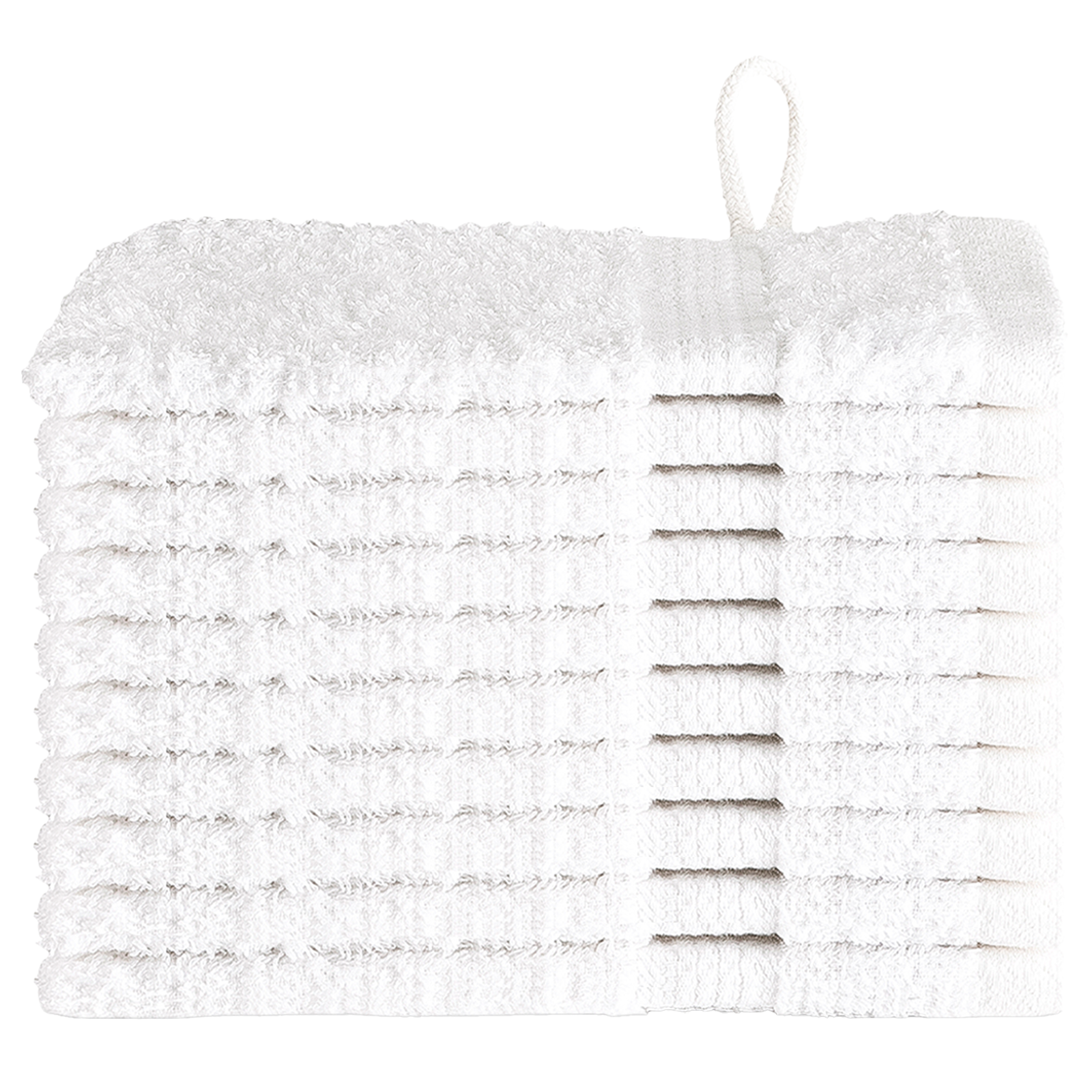 Waskruisjes 10 pcs Wit 15 x 21 cm Katoen