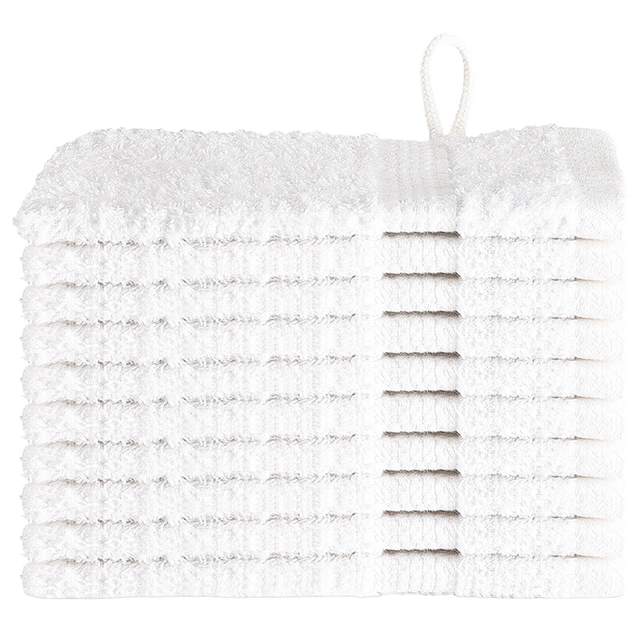 Waskruisjes 10 pcs Wit 15 x 21 cm Katoen
