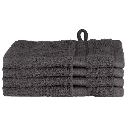 Waskruisjes 4 pcs Antraciet 15 x 21 cm Katoen