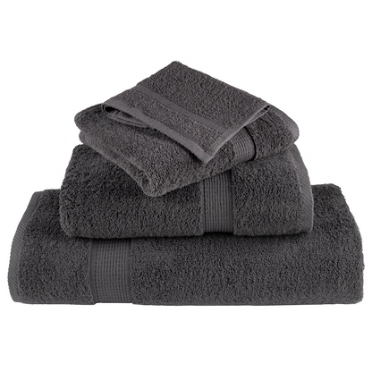 Waskruisjes 4 pcs Antraciet 15 x 21 cm Katoen