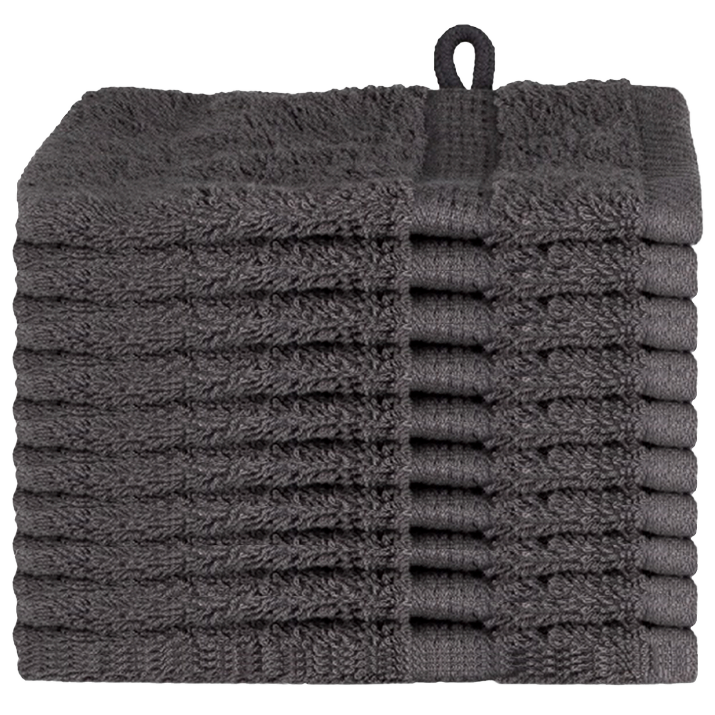 Waskruisjes 10 pcs Antraciet 15 x 21 cm Katoen