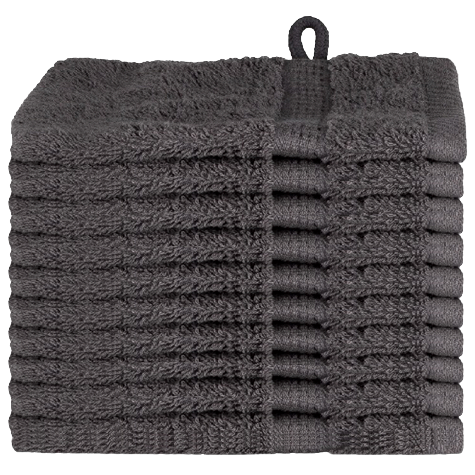 Waskruisjes 10 pcs Antraciet 15 x 21 cm Katoen