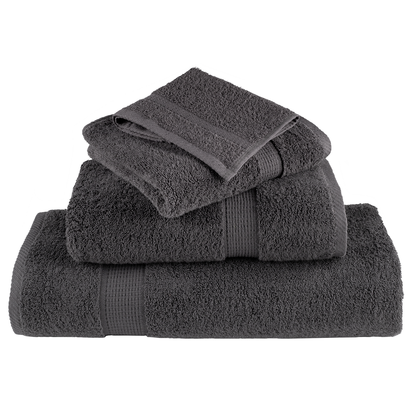 Waskruisjes 10 pcs Antraciet 15 x 21 cm Katoen