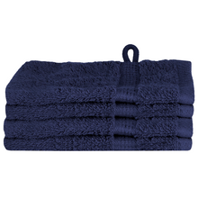 Waskruisjes 4 pcs Marineblauw 15 x 21 cm Katoen
