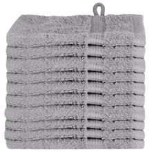 Waskruisjes 10 pcs Grijs 15 x 21 cm Katoen