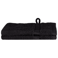 Waskruisjes 2 pcs Zwart 15 x 21 cm Katoen