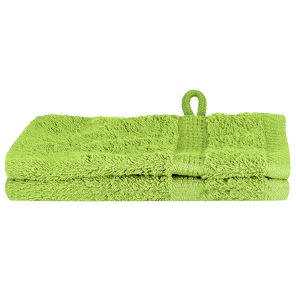 Waskruisjes 2 pcs Appelgroen 15 x 21 cm Katoen