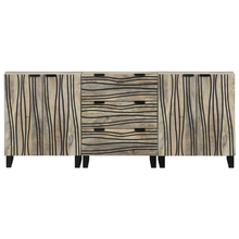 Badkamermeubelset met lade met plank met opslag met de deur 3 pcs Wit 180 x 33 x 75 cm