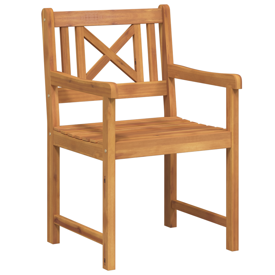 tuinmeubels 4 stuks 56x55.5x90 cm Massief hout Acacia