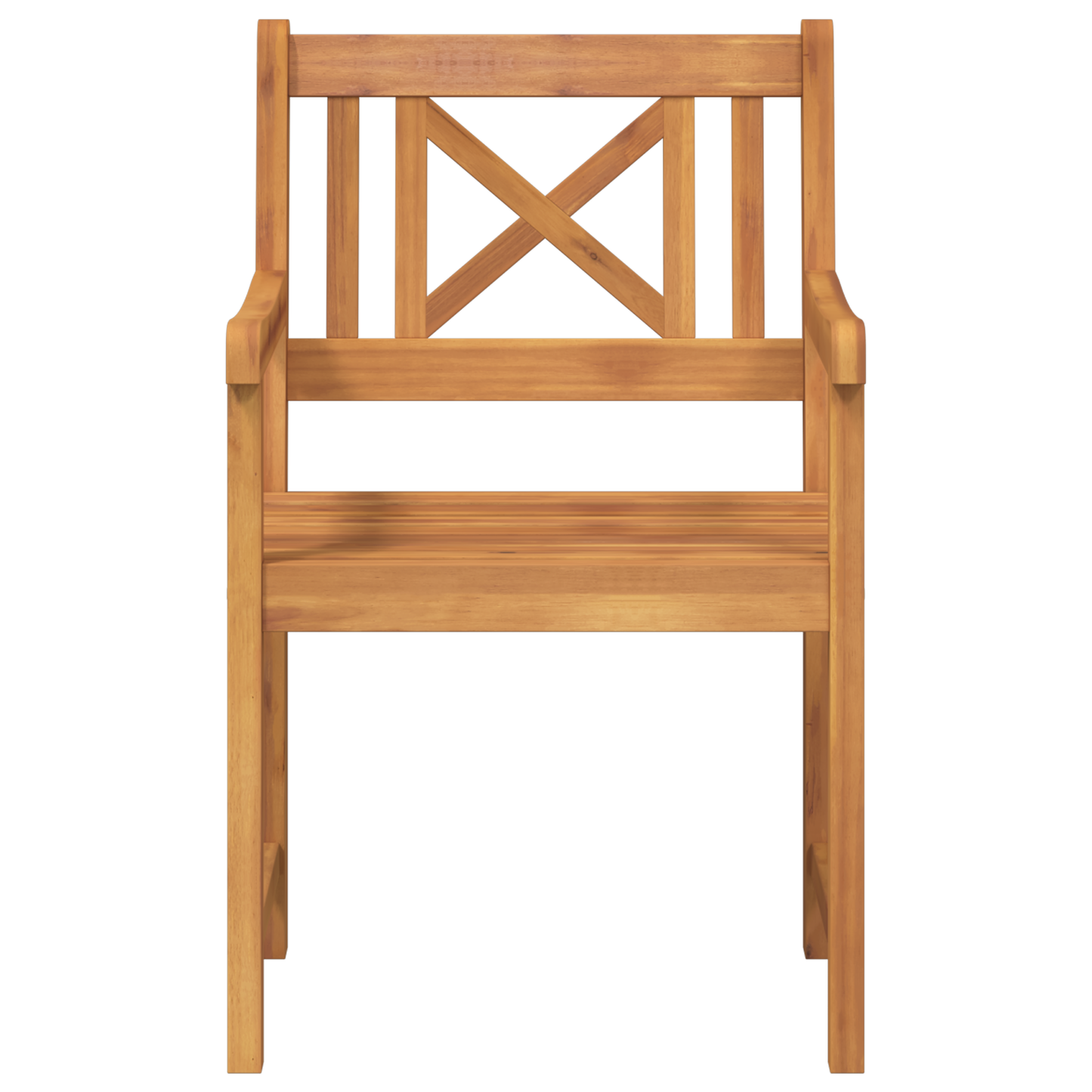 tuinmeubels 4 stuks 56x55.5x90 cm Massief hout Acacia