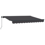 Zonnescherm 300x200 cm antraciet polyester
