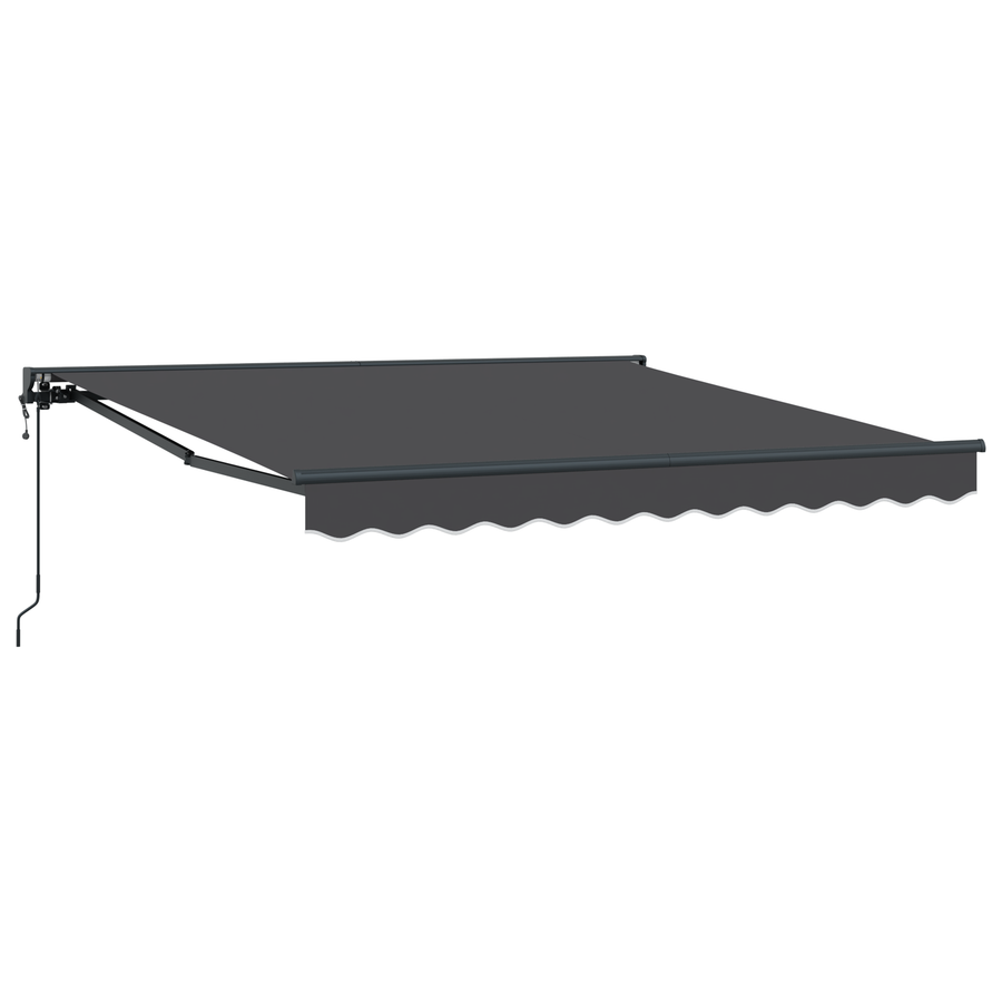 Automatische Uittrekbare Luifel Antraciet 300x250 cm