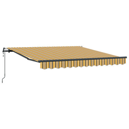 Automatische Inklapbare Luifel Multicolor Streep 300x250 cm