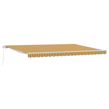 Handmatig Uittrekbaar Ligbed Met Multikleurige Strepen 500x300 cm