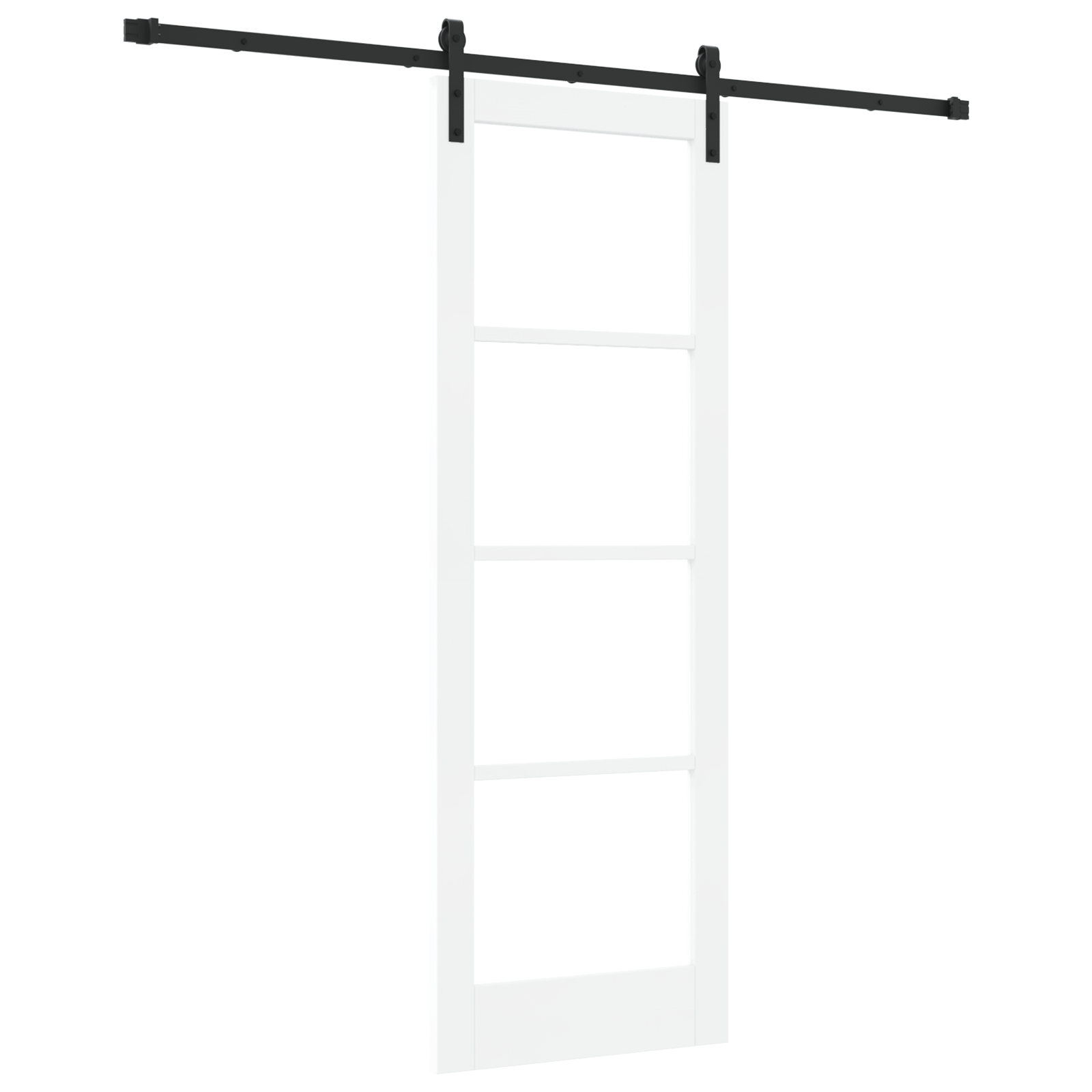 Schuifdeur met Hang- en Sluitwerk 'ORKDAL'Wit 73,5x211 cm