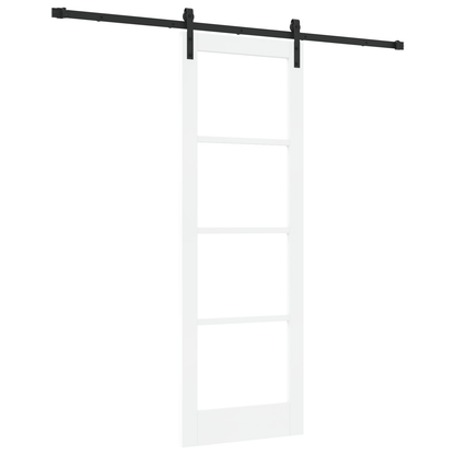 Schuifdeur met Hang- en Sluitwerk 'ORKDAL'Wit 73,5x211 cm