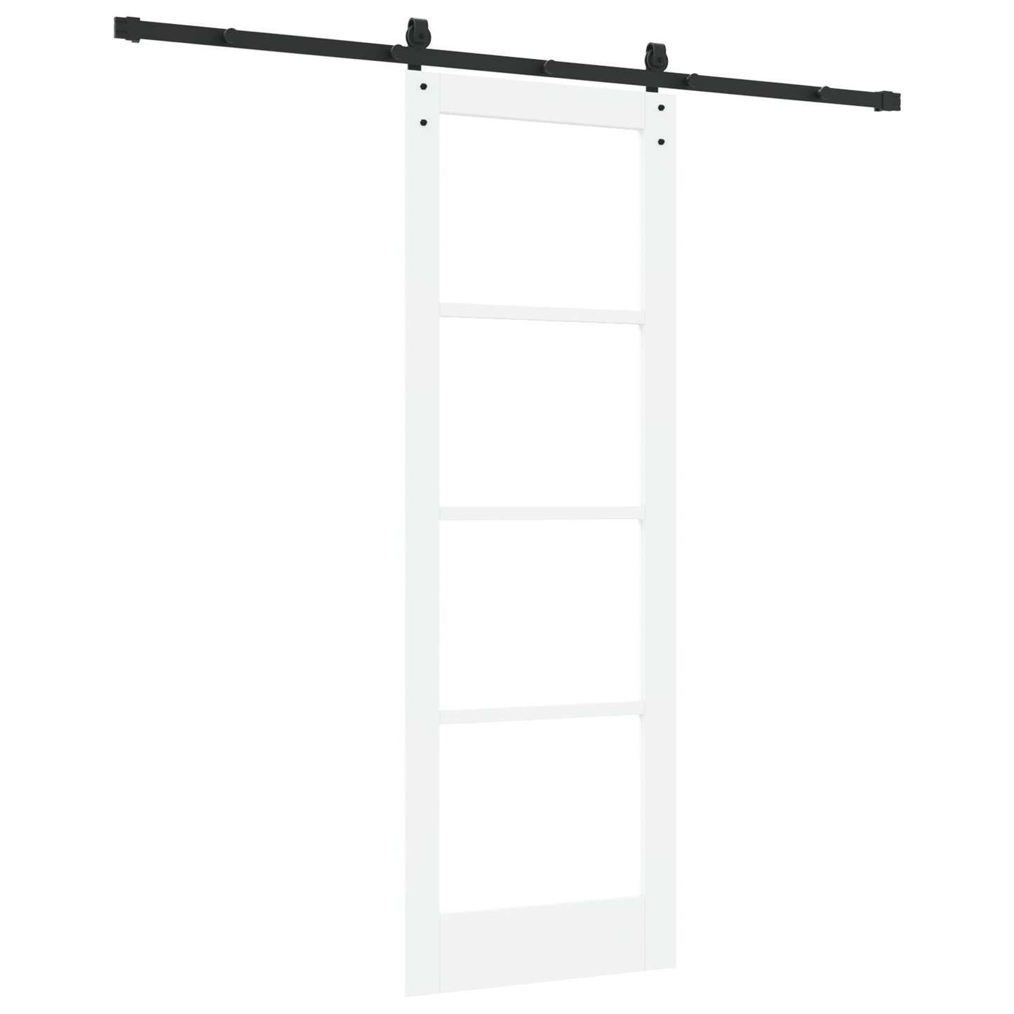 Schuifdeur met Hang- en Sluitwerk 'ORKDAL'Wit 73,5x211 cm
