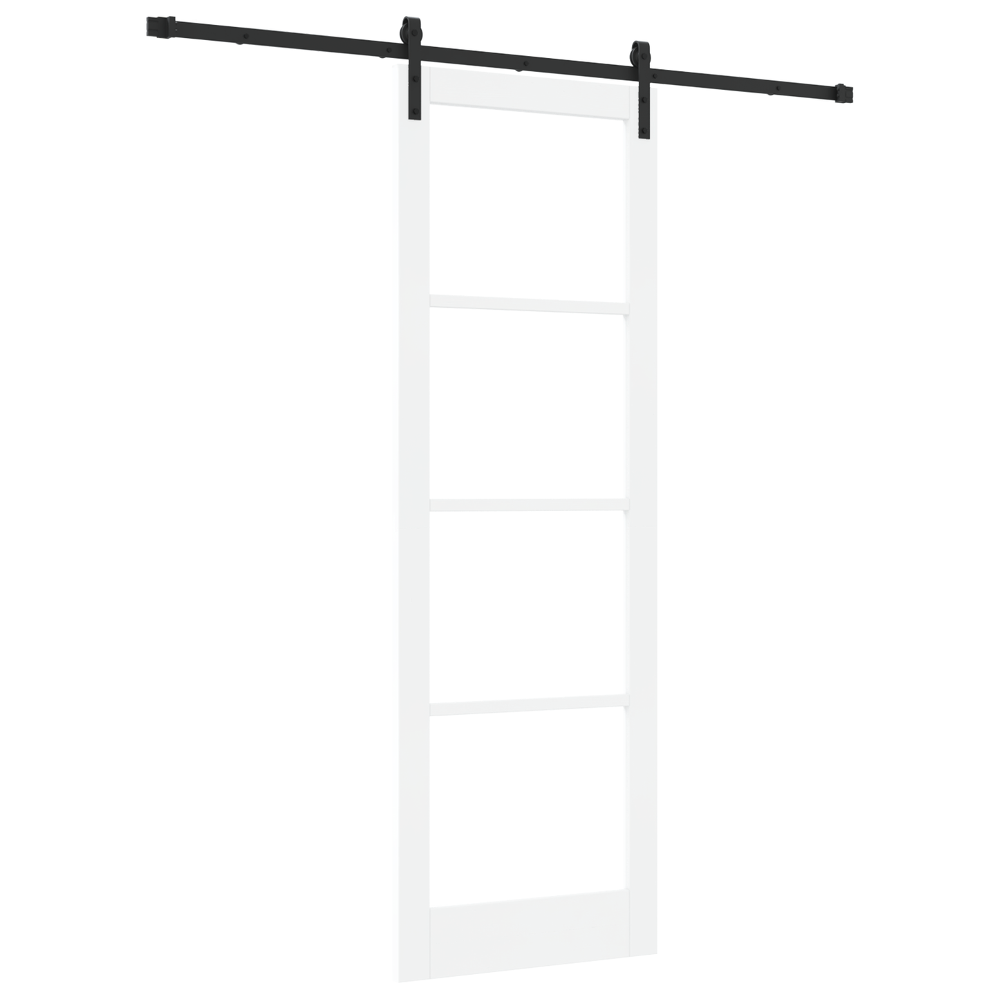 Schuifdeur met Bevestigingsset 'ORKDAL'Wit 78x232 cm