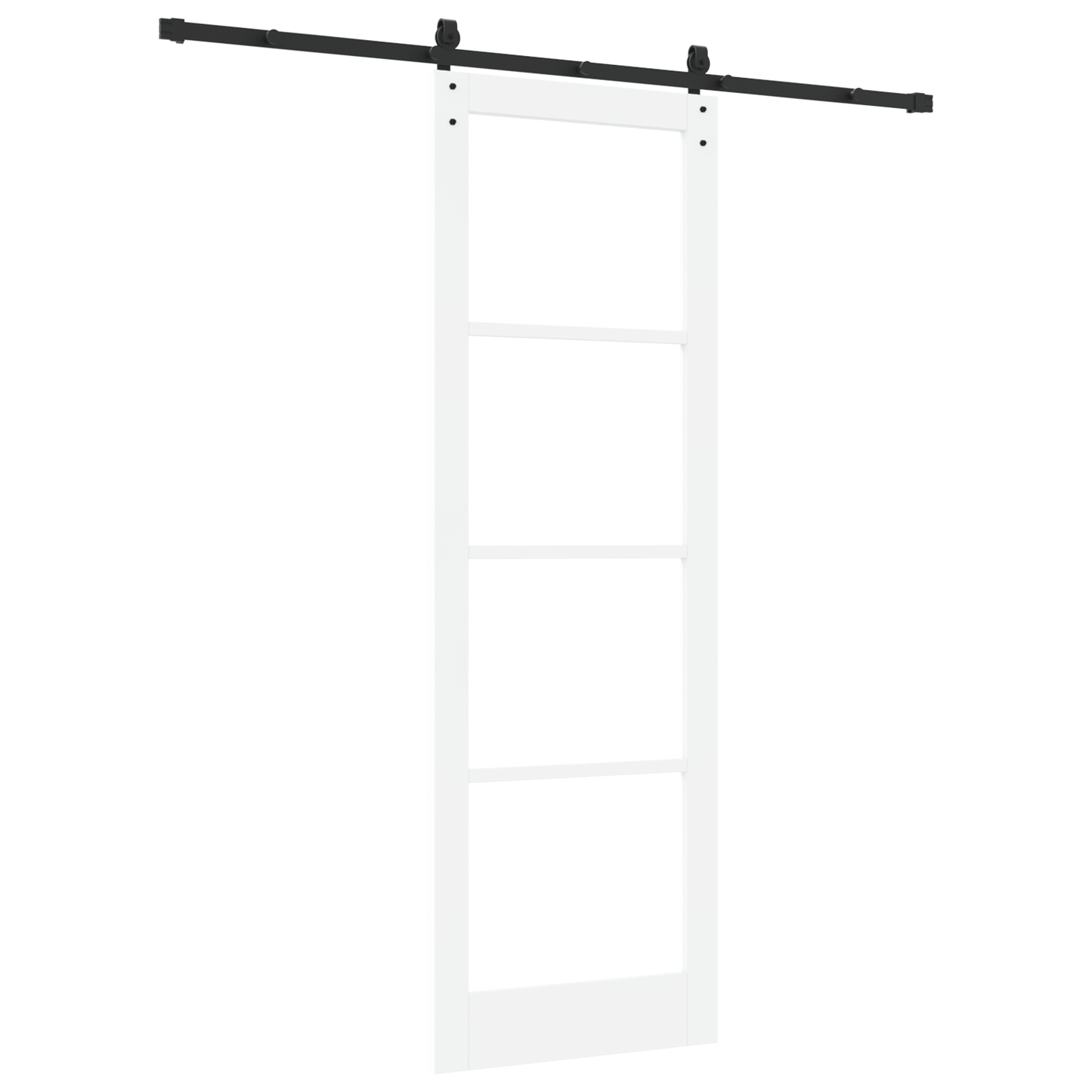 Schuifdeur met Bevestigingsset 'ORKDAL'Wit 78x232 cm