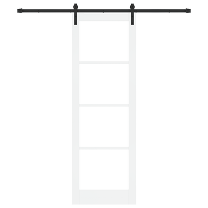 Schuifdeur met Bevestigingsset 'ORKDAL'Wit 78x232 cm