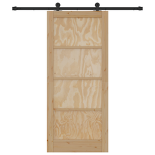 Schuifdeur met Hardware Set 86x198,5 cm Massief Hout