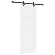 Schuifdeur met Hardware Set 'ORKDAL'Wit Vurenhout