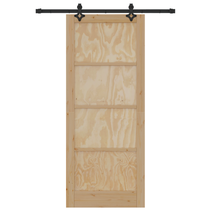 Schuifdeur met Bevestigingsset 'ORKDAL'van Massief Vurenhout