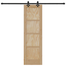 Schuifdeur met Hardware Set 'ORKDAL'van Massief Vurenhout