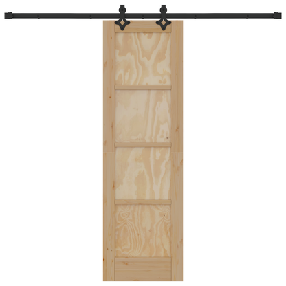 Schuifdeur met Hardware Set 'ORKDAL'van Massief Vurenhout