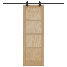 Schuifdeur met Hardware Set ORKDAL van Massief Vurenhout