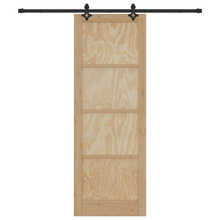 Schuifdeur met Hardware Set ORKDAL Massief Vurenhout