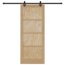 Schuifdeur met Hardware Set 'ORKDAL'Massief Hout van Grenen