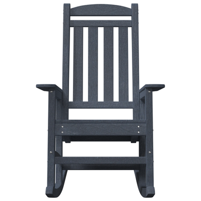 Tuinligbedden 2 stuks Marineblauw 70x92x107,5 cm HDPE