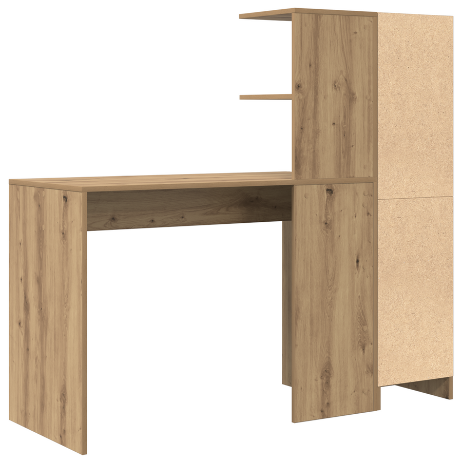 Bureau met Opbergfunctie in Artisan Eiken Gelaagd Hout