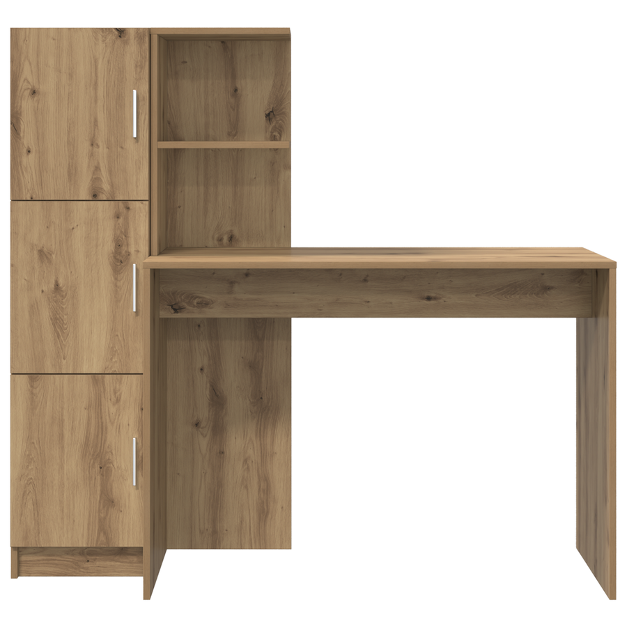 Bureau met Opbergfunctie in Artisan Eiken Gelaagd Hout
