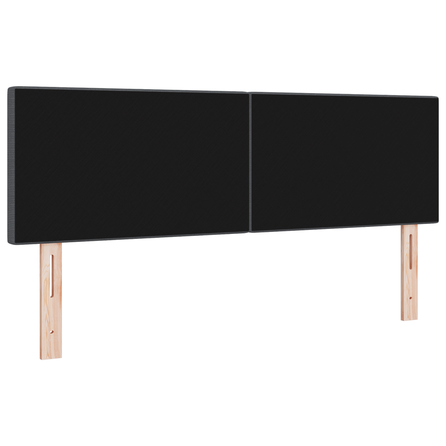 LED Hoofdbord Simpel Ontwerp Donkergrijs 72 cm Corduroy Bekleding