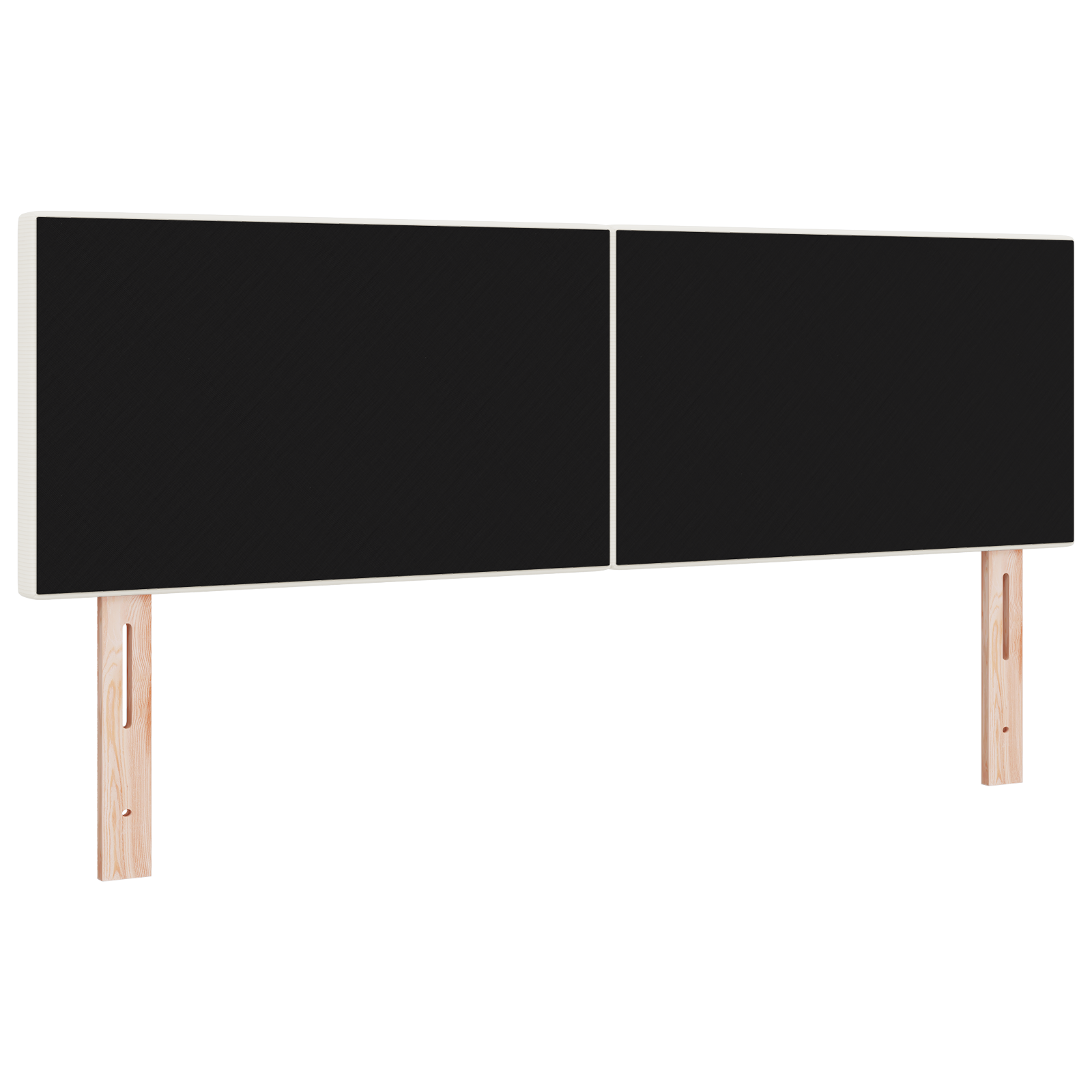 LED Hoofdbord Simpel Ontwerp Crème 72 cm Corduroy Stof