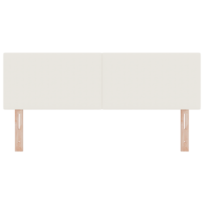 LED Hoofdbord Simpel Ontwerp Crème 72 cm Corduroy Stof