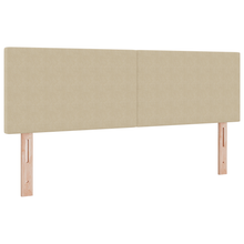 LED Hoofdbord Eenvoudig Ontwerp Lichtgroen en Grijs 80 cm Corduroy Stof