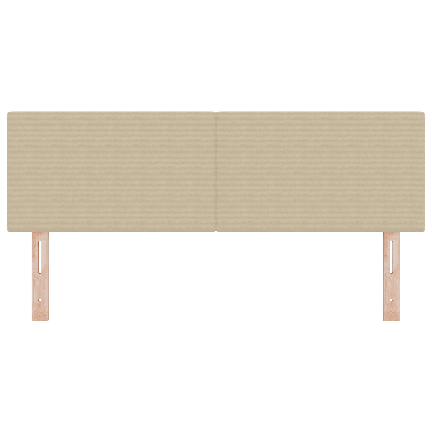 LED Hoofdbord Eenvoudig Ontwerp Lichtgroen en Grijs 80 cm Corduroy Stof