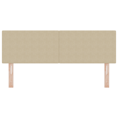 LED Hoofdbord Eenvoudig Ontwerp Lichtgroen en Grijs 80 cm Corduroy Stof