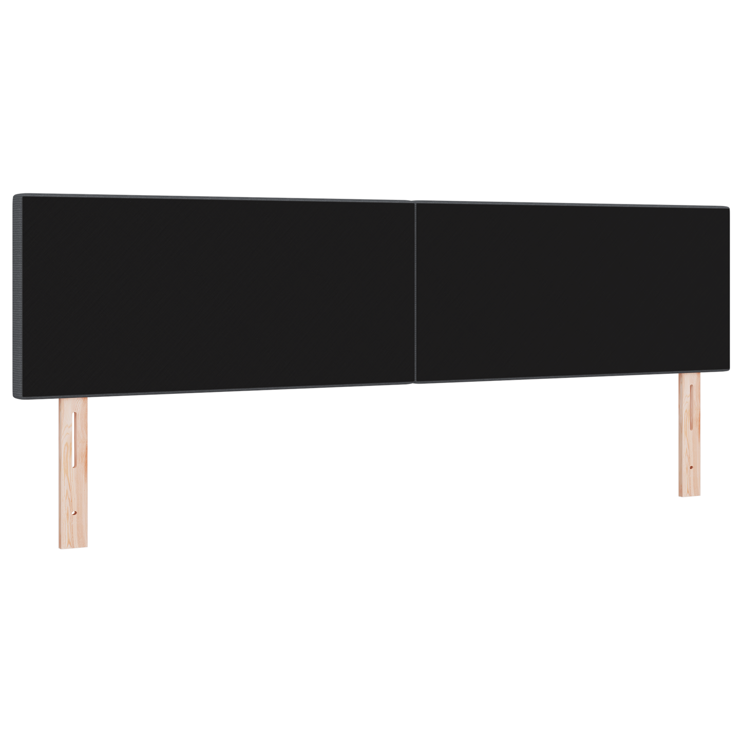 LED Hoofdbord Simpel Donkergrijs 90 cm Corduroy Stof