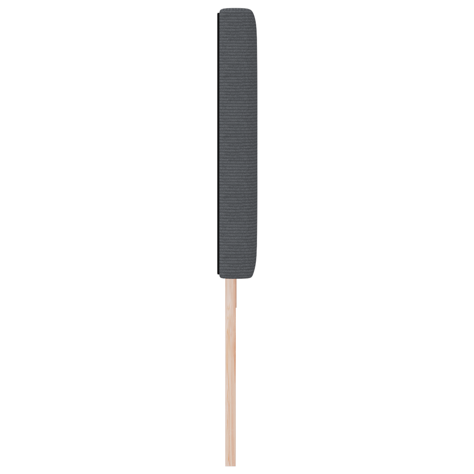 LED Hoofdbord Simpel Donkergrijs 90 cm Corduroy Stof