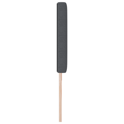 LED Hoofdbord Simpel Donkergrijs 90 cm Corduroy Stof