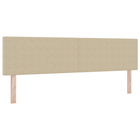 Hoofdbord 180 cm grijs groen polyester