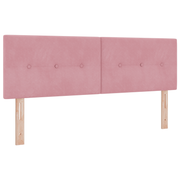 Hoofdbord 160 cm roze met LED