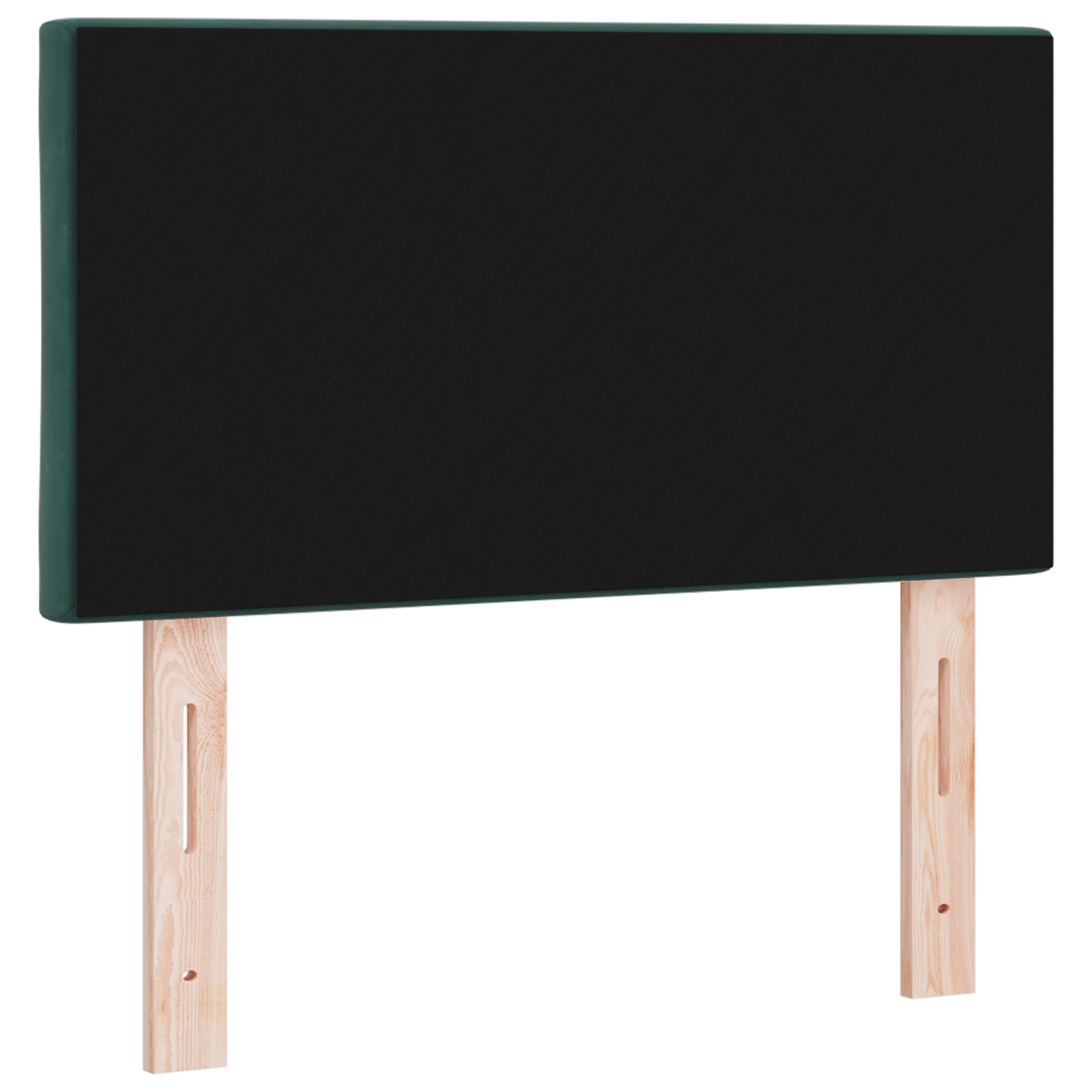 LED Hoofdbord met Diamant Blokken in Donkergroen - 80 cm van Velvet